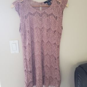 Beautiful pink lace dress